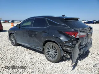 2017 Lexus RX with VIN 2T2ZZMCA3HC054821, listed as a Copart auction lot 47623195 with 53,966 mi miles and Salvage Title. Bid and sale history available at carsss.com. Image 2.