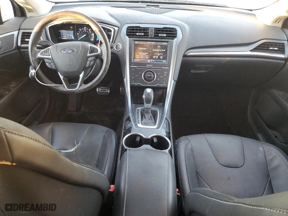 2015 Ford Fusion Titanium Hybrid with VIN 3FA6P0RU4FR197748, listed as a Copart auction lot 46230025 with 132,926 mi miles and Salvage Title. Bid and sale history available at carsss.com. Image 8.