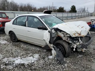 2002 Honda Civic LX with VIN 1HGES16552L081993, listed as a Copart auction lot 67070564 with Not Provided miles and Salvage Title. Bid and sale history available at DreamBid. Image 4.