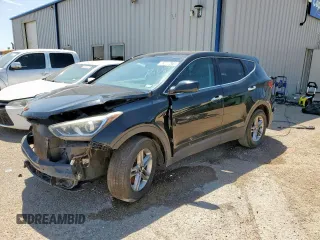 2017 Hyundai Santa Fe 2.4L with VIN 5NMZT3LB2HH045224, listed as a Copart auction lot 63680475 with 141,869 mi miles and Clean title. Bid and sale history available at DreamBid. Image 1.
