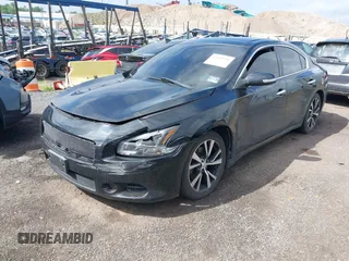 2011 Nissan Maxima SV with VIN 1N4AA5AP2BC815933, listed as a IAAI auction lot 42650546 with 143,369 mi miles and . Bid and sale history available at DreamBid. Image 2.