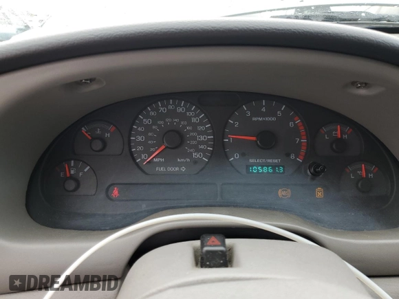 1999 Ford Mustang GT with VIN 1FAFP45X0XF234431, listed as a Copart auction lot 47402055 with 105,861 mi miles and Salvage title. Bid and sale history available at DreamBid. Image 9.