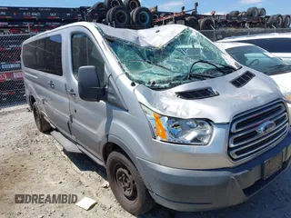 2017 Ford Transit XL z VIN 1FBZX2ZM0HKA05479, wystawiony jako IAAI lot #42181202 z przebiegiem 195 346 mil mil oraz . Historia ofert i sprzedaży dostępna na DreamBid. Obrazek 1.