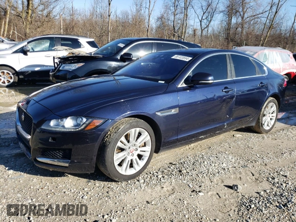 2016 Jaguar XF 35t Premium with VIN SAJBJ4BV0GCY20966, listed as a Copart auction lot 85103554 with 121,298 mi miles and Clean Title. Bid and sale history available at carsss.com. Image 1.