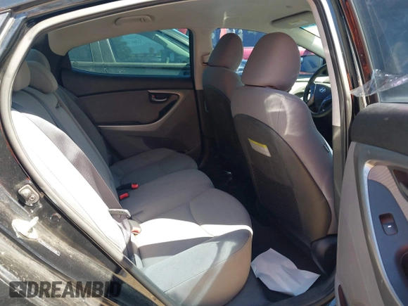 2013 Hyundai Elantra GLS z VIN 5NPDH4AE4DH440405, wystawiony jako IAAI lot #41901236 z przebiegiem 122 375 mil mil oraz . Historia ofert i sprzedaży dostępna na DreamBid. Obrazek 8.