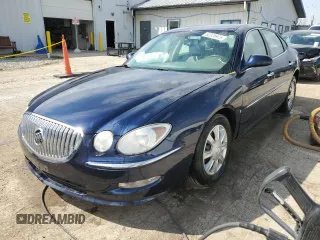 2008 Buick LaCrosse CX with VIN 2G4WC582281366767, listed as a Copart auction lot 52225975 with 173,101 mi miles and Salvage Title. Bid and sale history available at carsss.com. Image 1.