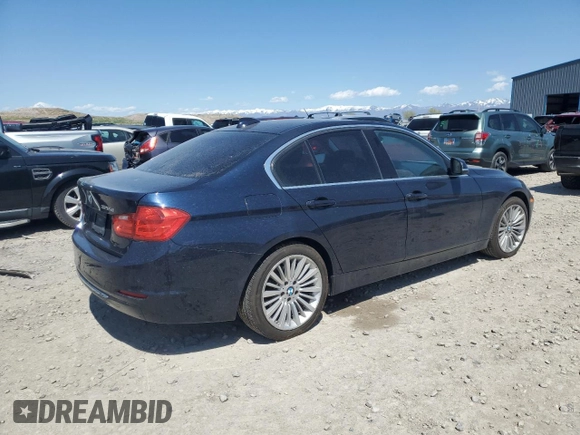 2015 BMW 3 Series 328d with VIN WBA3D3C56FK158184, listed as a Copart auction lot 53867345 with 130,952 mi miles and Clean title. Bid and sale history available at DreamBid. Image 3.