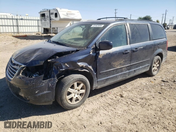 2008 Chrysler Town & Country Touring with VIN 2A8HR54P78R141607, listed as a Copart auction lot 50704275 with 256,483 mi miles and Salvage Title. Bid and sale history available at carsss.com. Image 1.