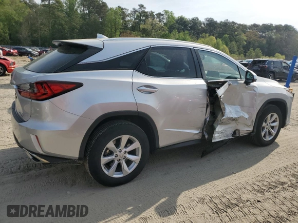 2016 Lexus RX 350 F Sport with VIN 2T2BZMCA0GC002174, listed as a Copart auction lot 53842335 with 84,536 mi miles and Salvage Title. Bid and sale history available at carsss.com. Image 3.