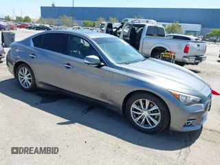 2017 Infiniti Q50 Premium with VIN JN1EV7AP0HM737377, listed as a IAAI auction lot 42507397 with 62,118 mi miles and . Bid and sale history available at DreamBid. Image 1.