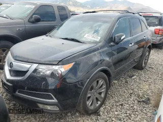 2012 Acura MDX Advance with VIN 2HNYD2H64CH537802, listed as a Copart auction lot 59718455 with 101,739 mi miles and Salvage title. Bid and sale history available at DreamBid. Image 1.