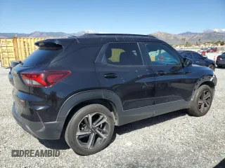 2022 Chevrolet TrailBlazer RS with VIN KL79MTSL2NB041386, listed as a Copart auction lot 49811945 with 262,120 mi miles and Salvage Title. Bid and sale history available at carsss.com. Image 3.