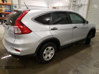 2016 Honda CR-V LX with VIN 5J6RM4H36GL124519, listed as a Copart auction lot 52156855 with 140,465 mi miles and Salvage Title. Bid and sale history available at carsss.com. Image 3.