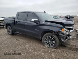 2023 Chevrolet Silverado 1500 LT with VIN 2GCPACED1P1108361, listed as a Copart auction lot 45229905 with 29,219 mi miles and Salvage Title. Bid and sale history available at DreamBid. Image 4.