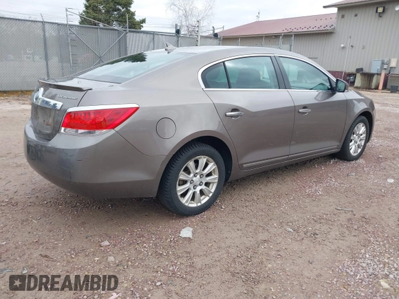 2012 Buick LaCrosse Leather with VIN 1G4GC5ER9CF204111, listed as a IAAI auction lot 42033655 with 152,895 mi miles. Bid and sale history available at carsss.com. Image 4.