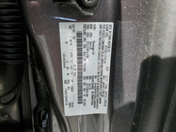 2013 Ford Focus SE with VIN 1FADP3F22DL299945, listed as a Copart auction lot 48637715 with 145,340 mi miles and Salvage Title. Bid and sale history available at carsss.com. Image 12.