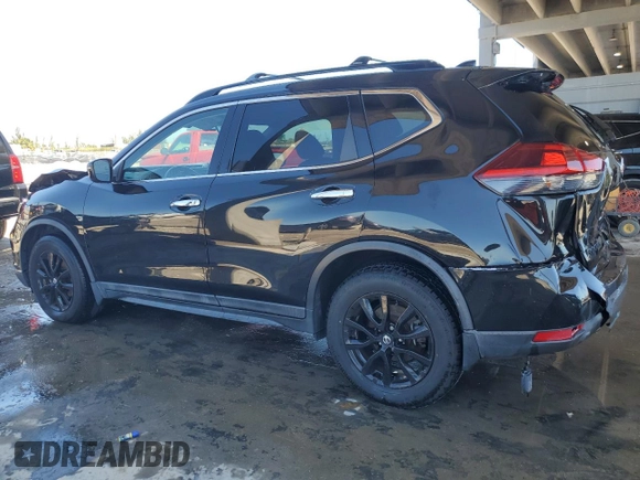 2018 Nissan Rogue SV with VIN 5N1AT2MT3JC758566, listed as a Copart auction lot 49617915 with 90,707 mi miles and Salvage Title. Bid and sale history available at carsss.com. Image 2.