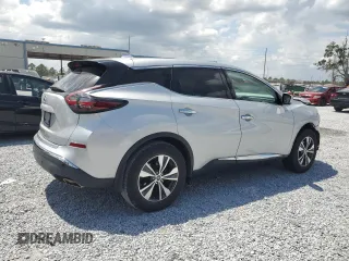 2020 Nissan Murano S with VIN 5N1AZ2AJ5LN148208, listed as a Copart auction lot 55040185 with 76,644 mi miles and Non repairable. Bid and sale history available at DreamBid. Image 3.
