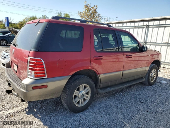2004 Mercury Mountaineer with VIN 4M2ZU66K64UJ09787, listed as a Copart auction lot 74510694 with 209,802 mi miles and Salvage Title. Bid and sale history available at carsss.com. Image 3.