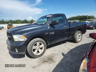 2014 Ram 1500 Express with VIN 3C6JR6AT6EG127142, listed as a Copart auction lot 63142565 with 105,578 mi miles and Clean title. Bid and sale history available at DreamBid. Image 1.