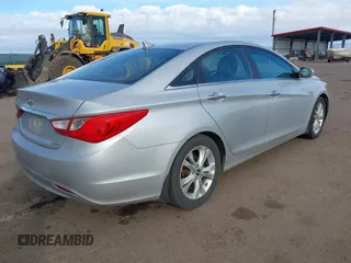 2011 Hyundai Sonata Limited with VIN 5NPEC4AC4BH098307, listed as a IAAI auction lot 41847830 with 135,659 mi miles and . Bid and sale history available at DreamBid. Image 4.