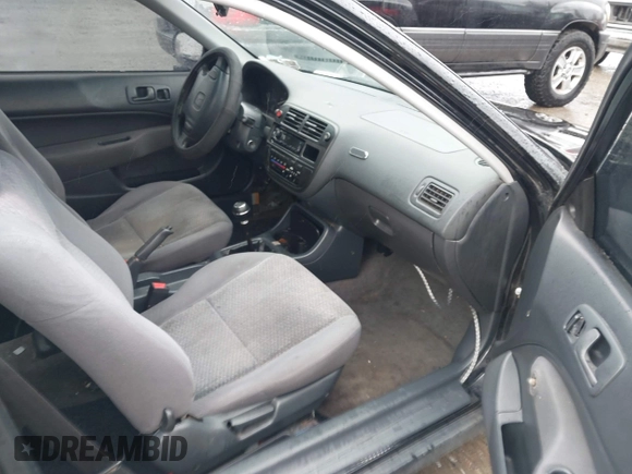 1998 Honda Civic DX with VIN 1HGEJ6121WL063073, listed as a IAAI auction lot 41711152 with 163,267 mi miles. Bid and sale history available at carsss.com. Image 5.