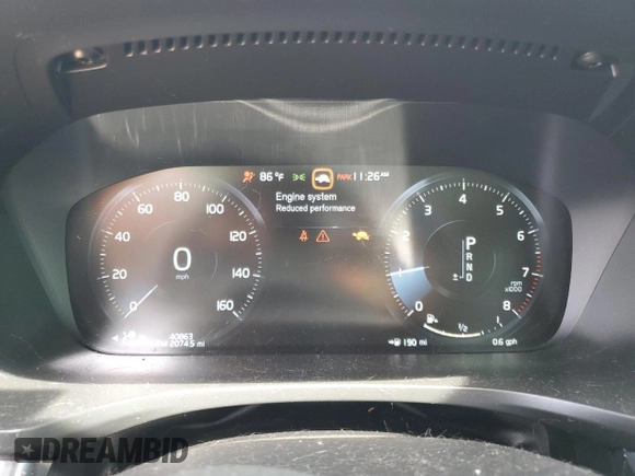 2020 Volvo V60 z VIN YV4102WKXL1048173, wystawiony jako Copart lot #50684014 z przebiegiem 40 863 mil mil oraz . Historia ofert i sprzedaży dostępna na DreamBid. Obrazek 9.