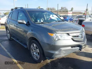 2007 Acura MDX with VIN 2HNYD28297H513434, listed as a IAAI auction lot 41723449 with 199,027 mi miles. Bid and sale history available at carsss.com. Image 1.