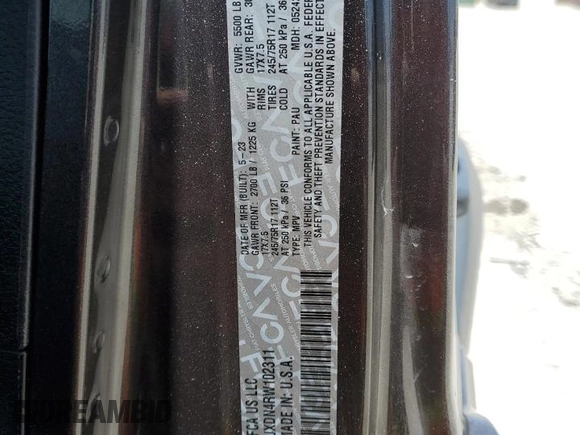 2024 Jeep Wrangler Sport S with VIN 1C4PJXDN4RW102311, listed as a Copart auction lot 56407235 with 23,851 mi miles and Salvage title. Bid and sale history available at DreamBid. Image 13.