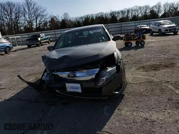 2012 Ford Fusion SEL with VIN 3FAHP0JA6CR137380, listed as a Copart auction lot 83534014 with Not provided miles and Salvage title. Bid and sale history available at DreamBid. Image 11.