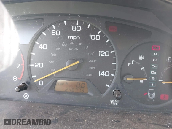 2000 Honda Accord LX z VIN 1HGCG2249YA022803, wystawiony jako IAAI lot #42048824 z przebiegiem 246 773 mil mil oraz . Historia ofert i sprzedaży dostępna na DreamBid. Obrazek 7.