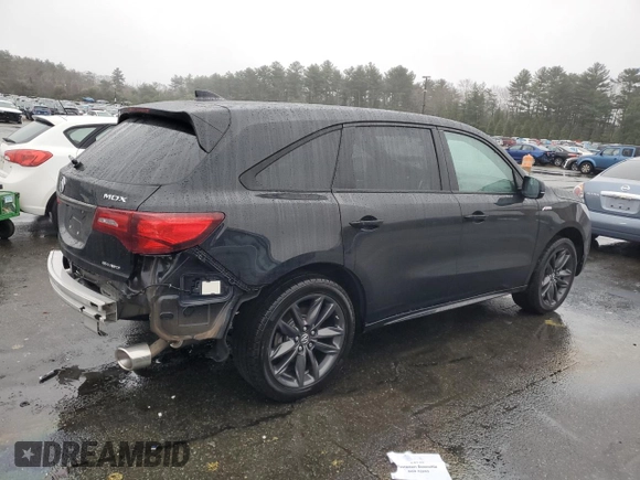 2020 Acura MDX Technology z VIN 5J8YD4H0XLL017671, wystawiony jako Copart lot #51522895 z przebiegiem 39 915 mil mil oraz Szkoda całkowita • Salvage title. Historia ofert i sprzedaży dostępna na DreamBid. Obrazek 3.