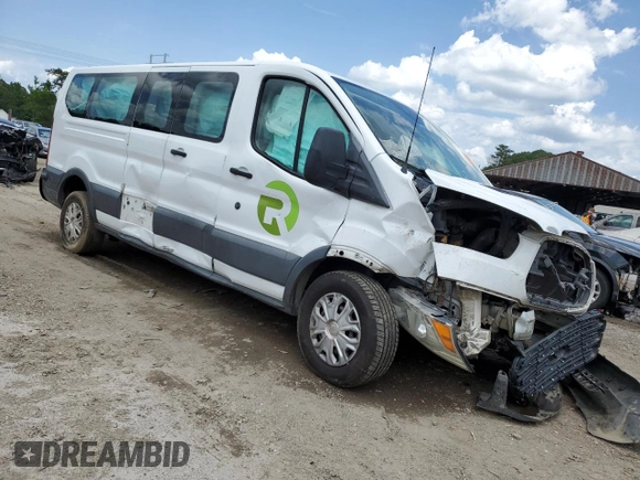 2017 Ford Transit XL with VIN 1FBZX2ZM8HKA56292, listed as a Copart auction lot 55224775 with Not provided miles and Salvage title. Bid and sale history available at DreamBid. Image 4.
