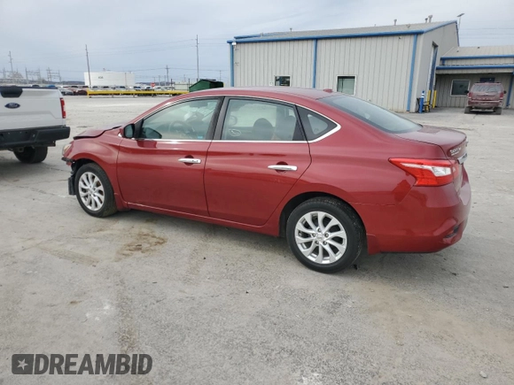 2019 Nissan Sentra SV with VIN 3N1AB7AP9KY225371, listed as a Copart auction lot 48354345 with 92,611 mi miles and Salvage Title. Bid and sale history available at DreamBid. Image 2.