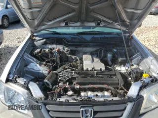 2001 Honda CR-V LX with VIN JHLRD284X1C000881, listed as a Copart auction lot 74606824 with 156,453 mi miles and Salvage Title. Bid and sale history available at carsss.com. Image 11.