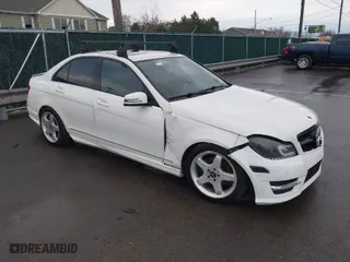 2012 Mercedes-Benz C-Class C 300 Sport with VIN WDDGF8BB9CA600997, listed as a IAAI auction lot 42026294 with 230,485 mi miles. Bid and sale history available at carsss.com. Image 1.