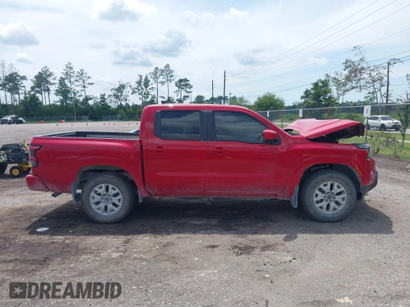 2022 Nissan Frontier SV with VIN 1N6ED1EJ4NN655111, listed as a IAAI auction lot 42558539 with 18,003 mi miles and . Bid and sale history available at DreamBid. Image 13.
