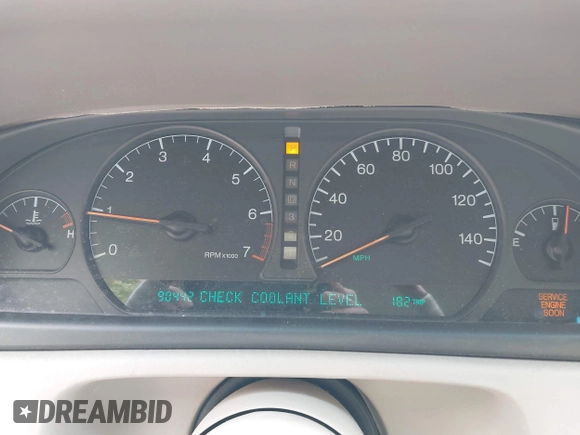 2002 Cadillac Eldorado ESC z VIN 1G6EL12Y82B105241, wystawiony jako IAAI lot #42241609 z przebiegiem 90 442 mil mil oraz . Historia ofert i sprzedaży dostępna na DreamBid. Obrazek 7.
