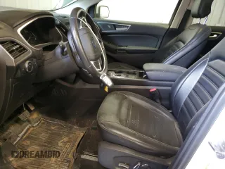 2019 Ford Edge SEL with VIN 2FMPK4J98KBB28920, listed as a Copart auction lot 56984775 with 108,426 mi miles and Salvage title. Bid and sale history available at DreamBid. Image 7.