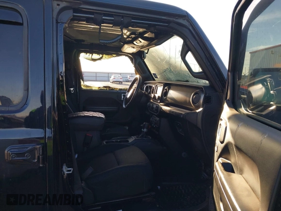 2020 Jeep Wrangler Unlimited Sport S с VIN 1C4HJXDNXLW348677, выставлен на аукционе IAAI как лот 42056986 с пробегом Не указан миль и . История ставок и продаж доступна на DreamBid. Изображение 5.