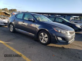 2014 Kia Optima Hybrid LX with VIN KNAGM4AD6E5065101, listed as a Copart auction lot 77467384 with 152,330 mi miles and Salvage Title. Bid and sale history available at carsss.com. Image 4.