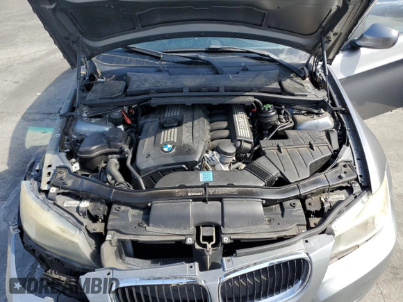 2010 BMW 3 Series 328i with VIN WBAPH5G59ANM70857, listed as a Copart auction lot 56457805 with 93,068 mi miles and Salvage title. Bid and sale history available at DreamBid. Image 11.
