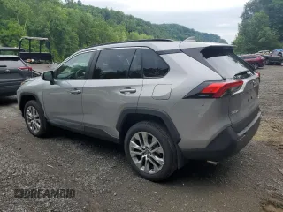 2025 Toyota RAV4 XLE Premium with VIN 2T3A1RFV6SC503413, listed as a Copart auction lot 62786075 with 831 mi miles and Salvage title. Bid and sale history available at DreamBid. Image 2.