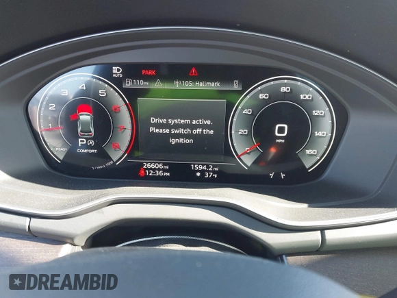 2023 Audi Q5 Premium Plus with VIN WA1BBAFY1P2020434, listed as a IAAI auction lot 40964961 with 26,606 mi miles and . Bid and sale history available at DreamBid. Image 7.