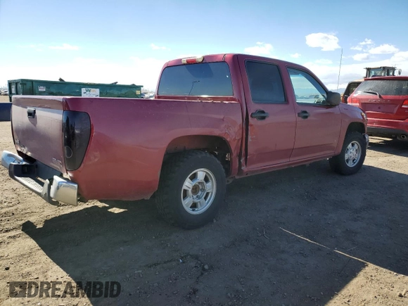 2006 GMC Canyon 1SB SLE Z85 with VIN 1GTCS138368315237, listed as a Copart auction lot 46768095 with 179,396 mi miles and Salvage title. Bid and sale history available at DreamBid. Image 3.
