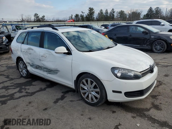 2013 Volkswagen Jetta SportWagen TDI w/Sunroof with VIN 3VWML7AJ3DM693803, listed as a Copart auction lot 88538555 with 109,298 mi miles and Salvage Title. Bid and sale history available at carsss.com. Image 4.