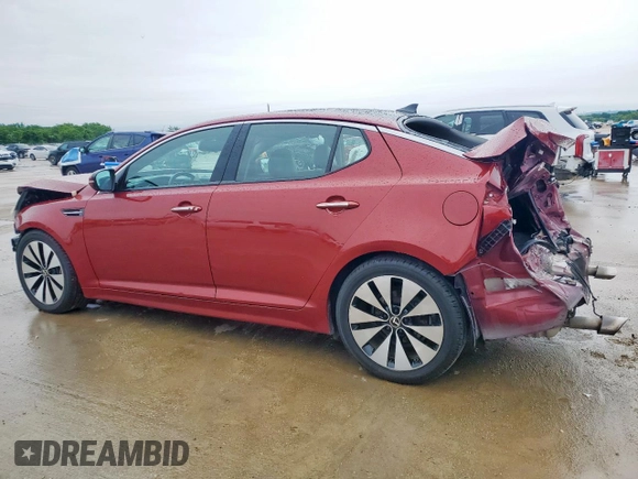 2011 Kia Optima SX z VIN KNAGR4A62B5127642, wystawiony jako Copart lot #55789135 z przebiegiem 185 057 mil mil oraz Szkoda całkowita • Salvage title. Historia ofert i sprzedaży dostępna na DreamBid. Obrazek 2.