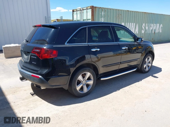 2013 Acura MDX Tech Pkg with VIN 2HNYD2H33DH503891, listed as a IAAI auction lot 42184045 with 141,767 mi miles. Bid and sale history available at carsss.com. Image 4.