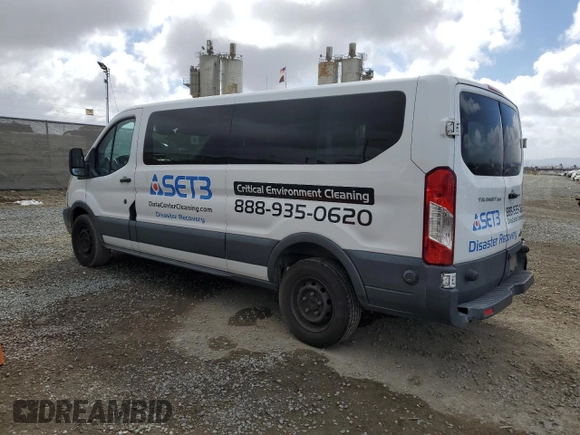 2018 Ford Transit Passenger XL with VIN 1FBZX2ZM4JKA01232, listed as a Copart auction lot 46631685 with 267,330 mi miles and Clean title. Bid and sale history available at DreamBid. Image 2.