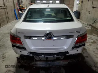 2012 Buick LaCrosse Premium 1 with VIN 1G4GE5E31CF173457, listed as a Copart auction lot 81703704 with 136,844 mi miles and Salvage title. Bid and sale history available at DreamBid. Image 6.